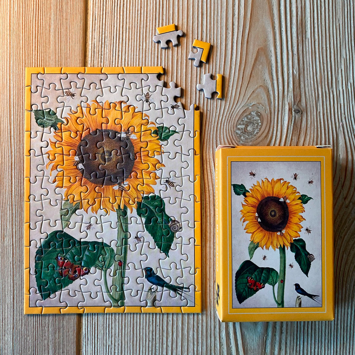 Puzzle Mini - Sunflower Buzzing 🌻🐝