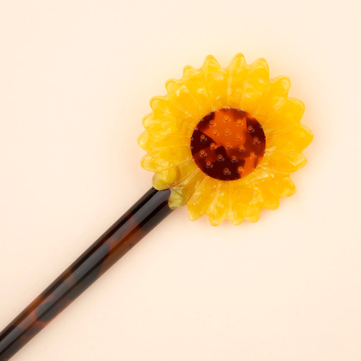 Palillo para el pelo - Girasol 🌻