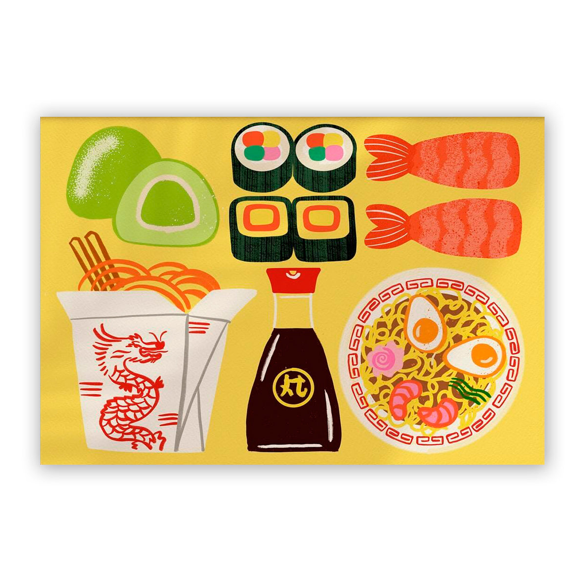 Print de Sara Marcos A4 - "Sushi" 🍣