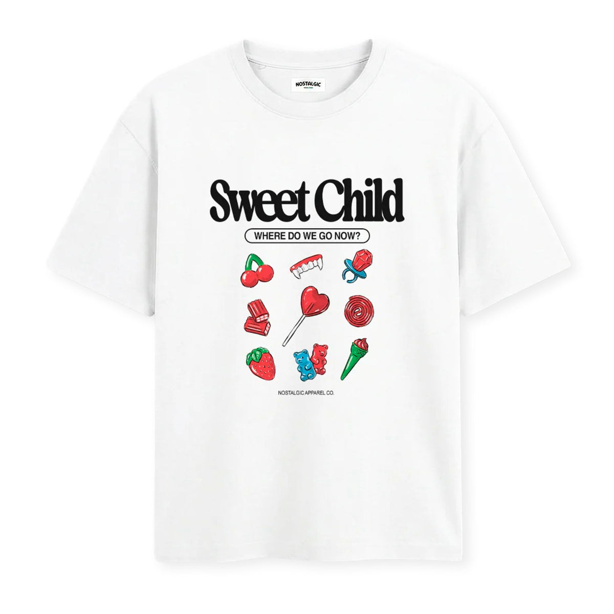 Camiseta Nostalgic Apparel - "Sweet Child" 🍭🍬