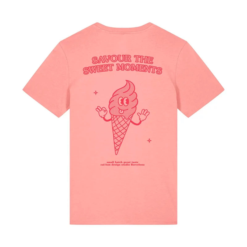 Camiseta - "Sweet Moments" Pastel Pink 🍦