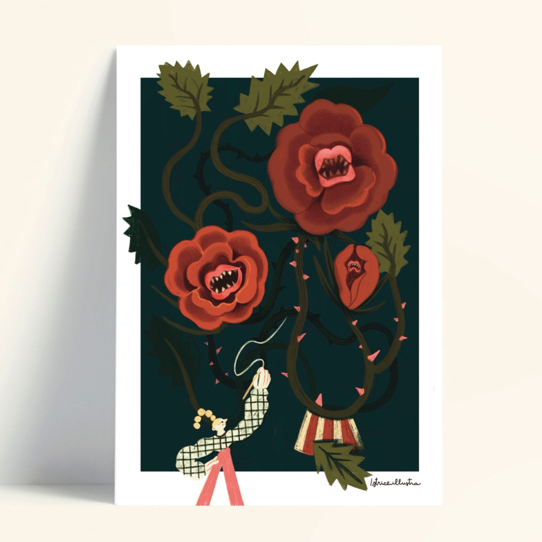 Print de Istriceillustra A5 - "Tamer of emotions"