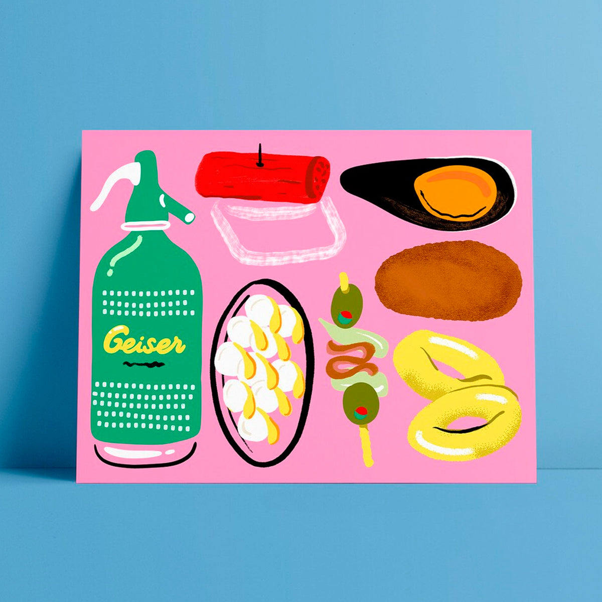 Print de Sara Marcos A3 - "Tapas"