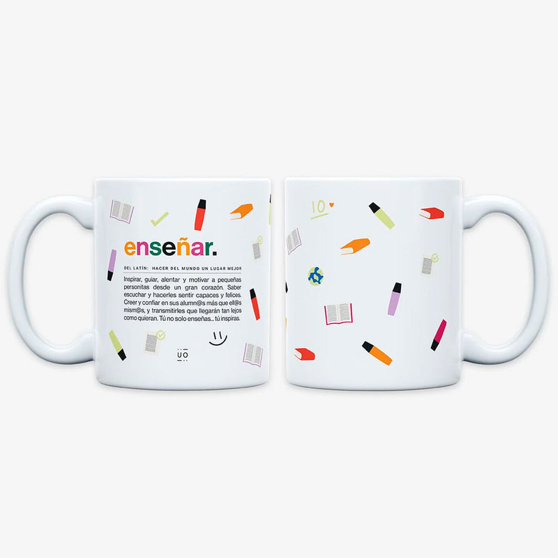 Taza UO - "Enseñar"