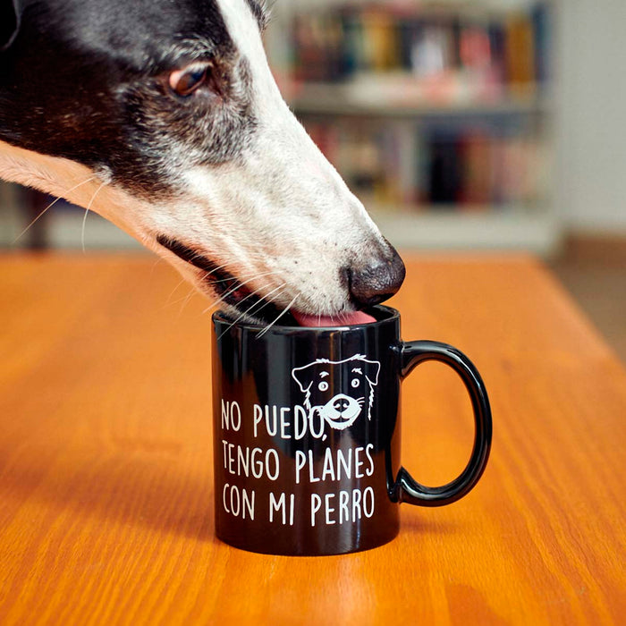 Taza - "No puedo, tengo planes con mi perro" 🐶