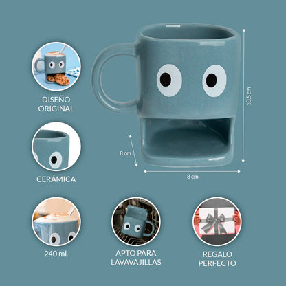Taza - Ojos Azul 👀