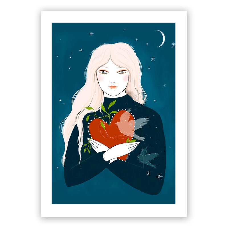 Print de Lady Desidia A4 - "Te recuerdo"