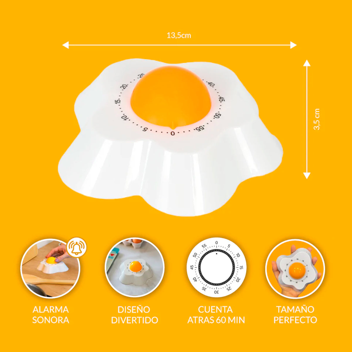 Temporizador de cocina - Huevo 🍳