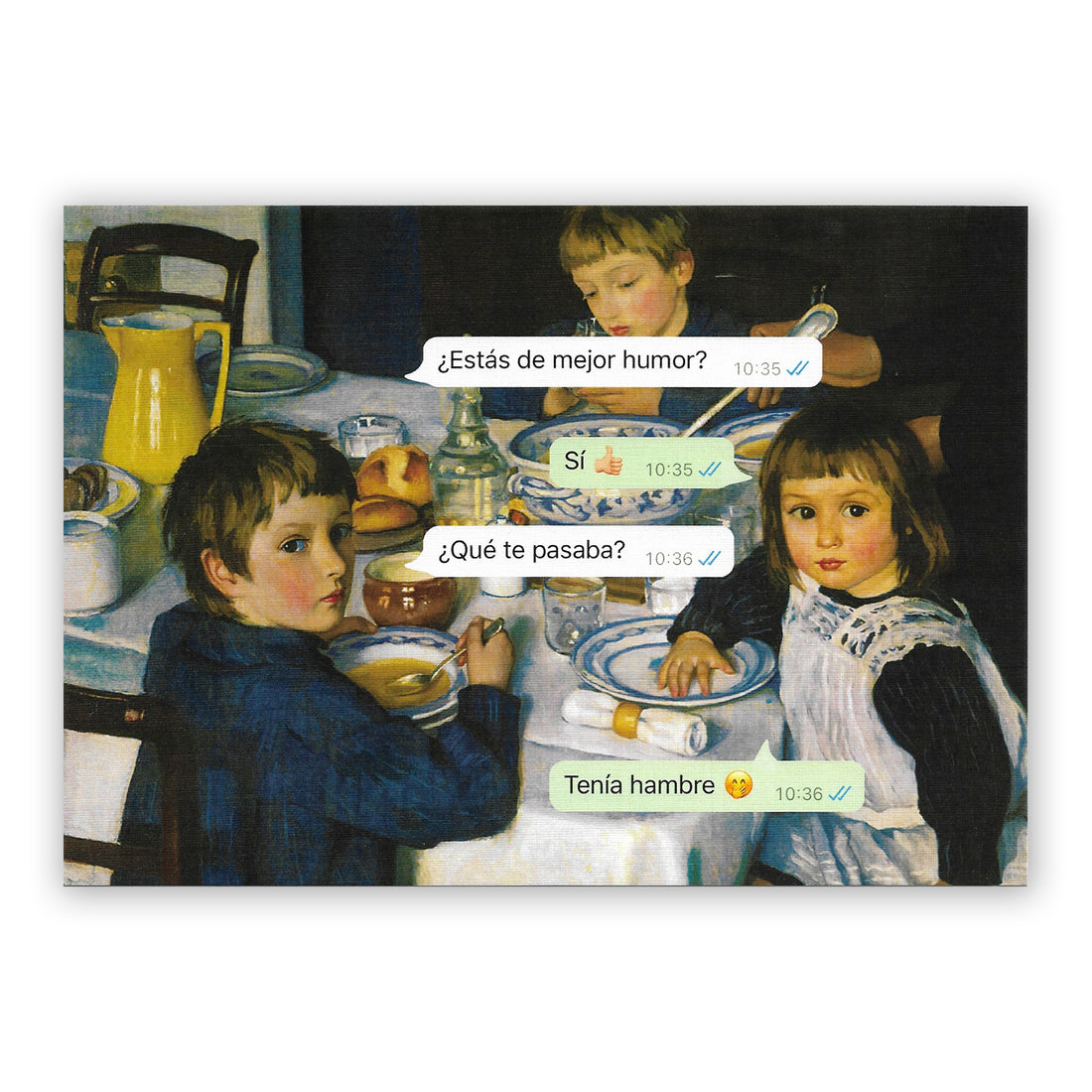 Print de La última croqueta A5 - "Tenía Hambre"