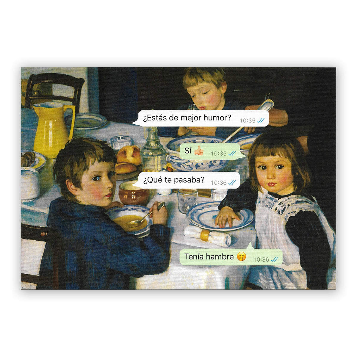 Print de La última croqueta A5 - "Tenía Hambre"