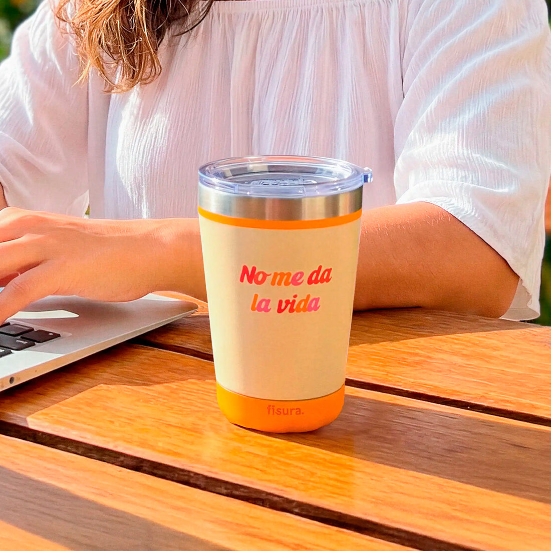 Vaso termo Fisura - "No me da la vida"