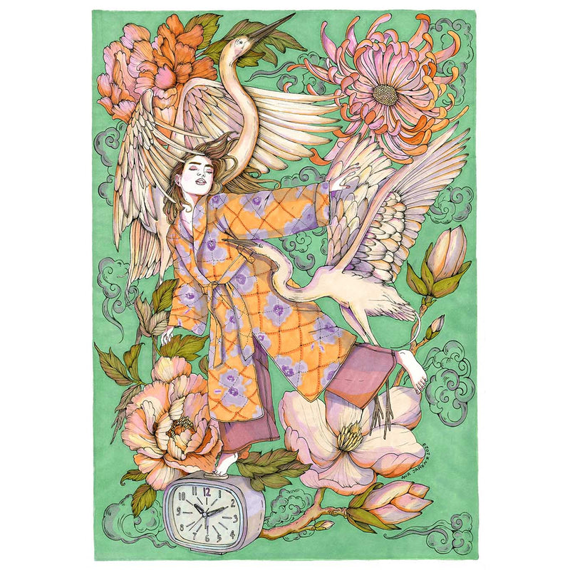 Print de Ana Jarén A4 - "The awakening"