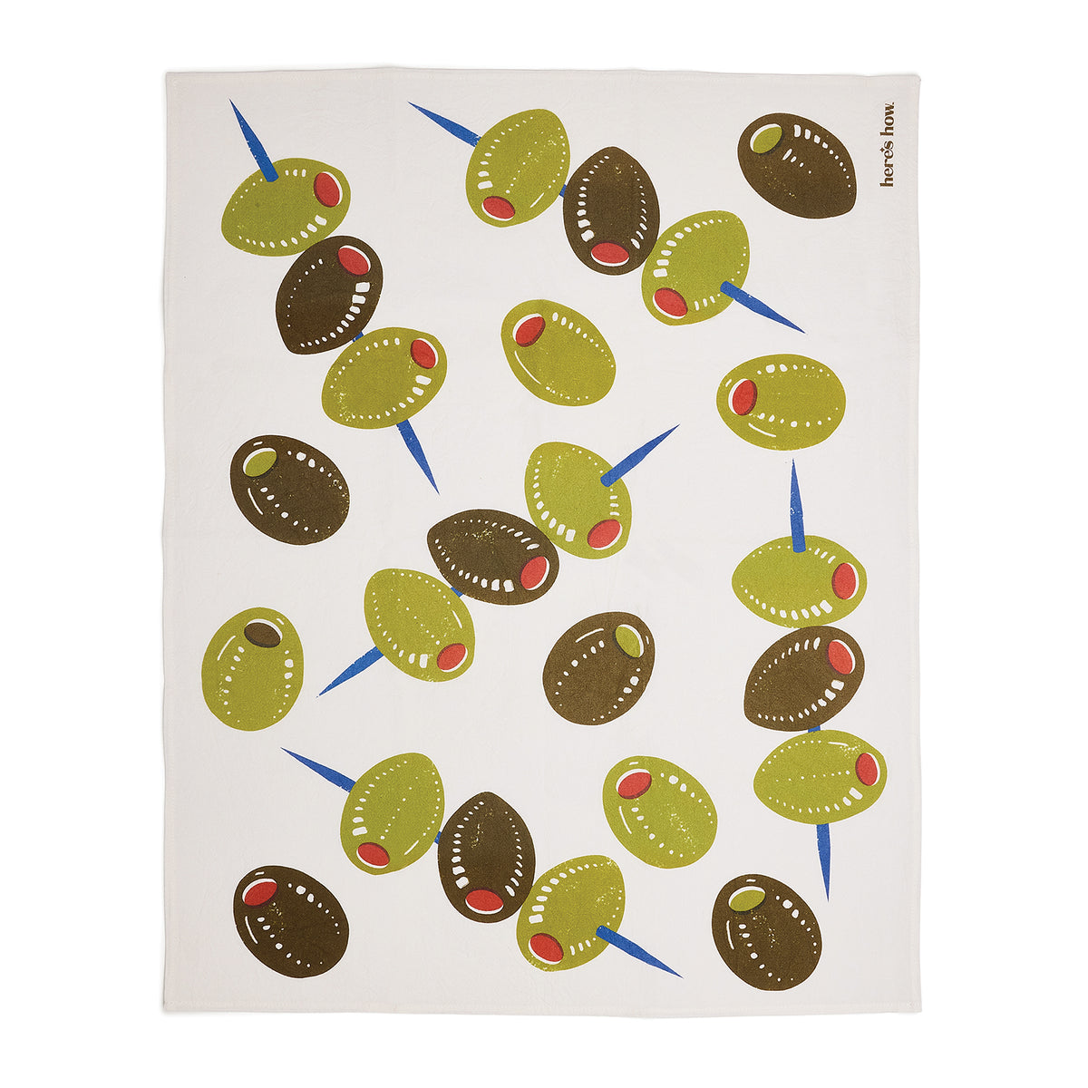 Paño de cocina - Olives