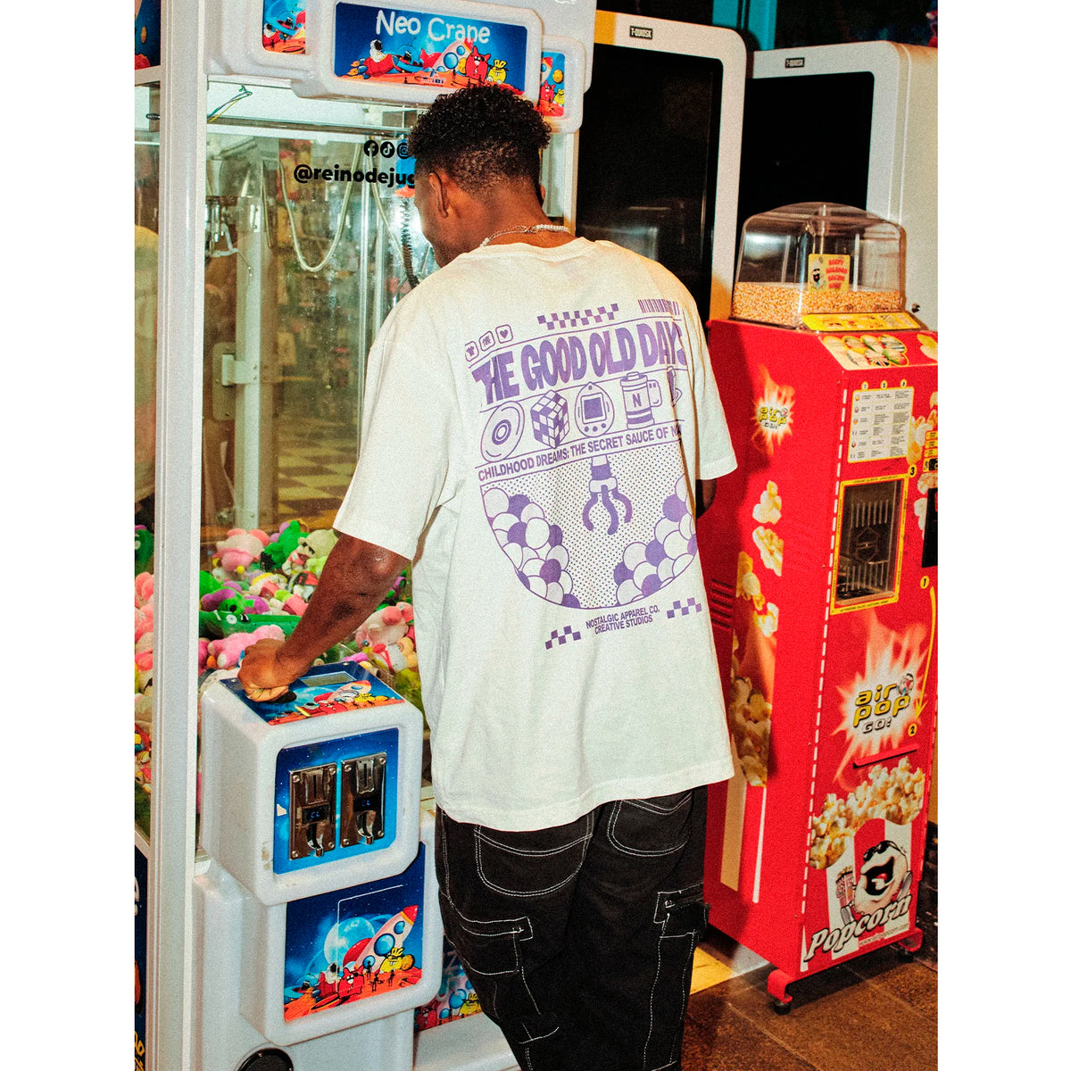 Camiseta Nostalgic Apparel - "The Good Old Days"