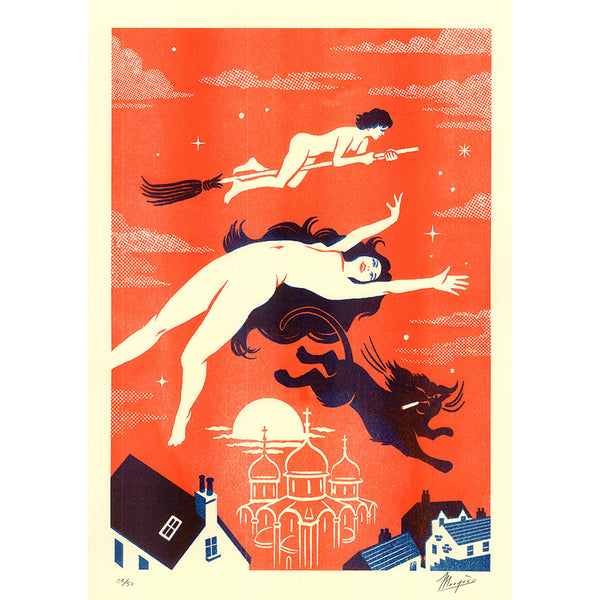 Print de El Marqués A4 - "The Witches"