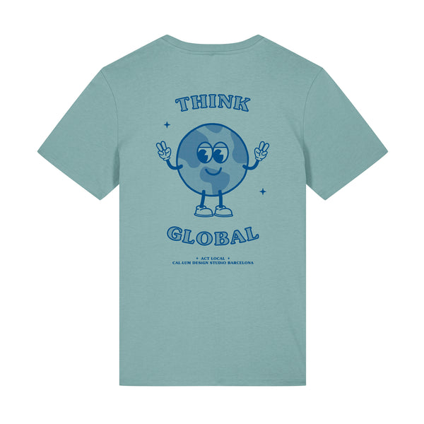 Camiseta - "Think Global" 🌍