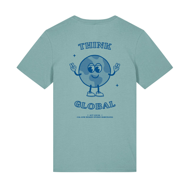 Camiseta - "Think Global" 🌍