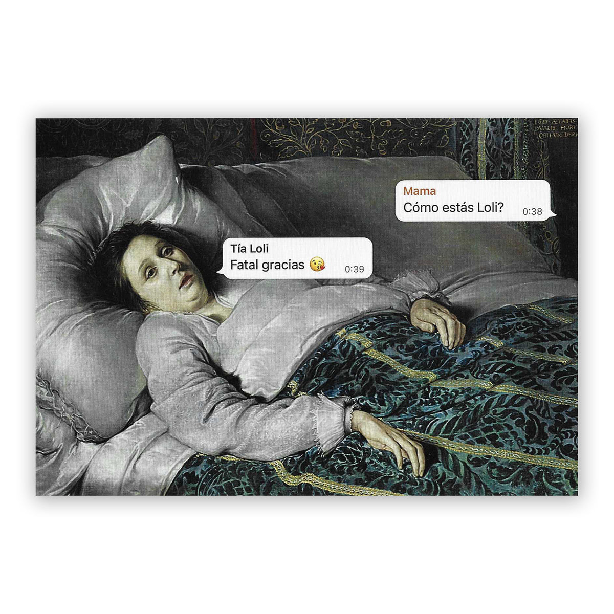Print de La última croqueta A5 - "Tía Loli Fatal Gracias"