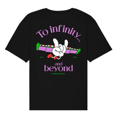 Camiseta Nostalgic Apparel - "To Infinity And Beyond" 🚀✨