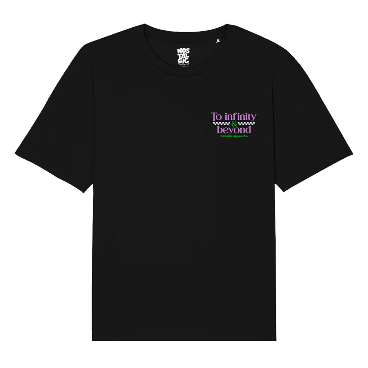Camiseta Nostalgic Apparel - "To Infinity And Beyond" 🚀✨