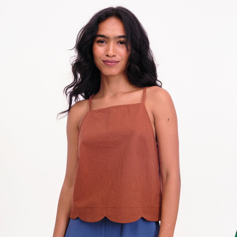 Top Béhulah - Ciani Marrón