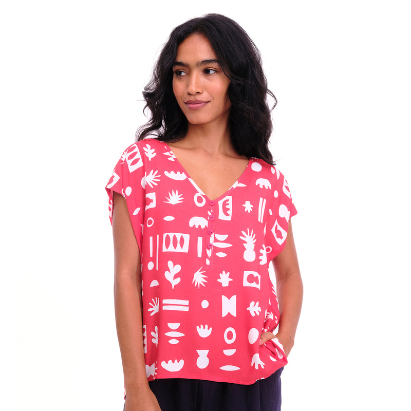 Top Béhulah - Esva Rojo