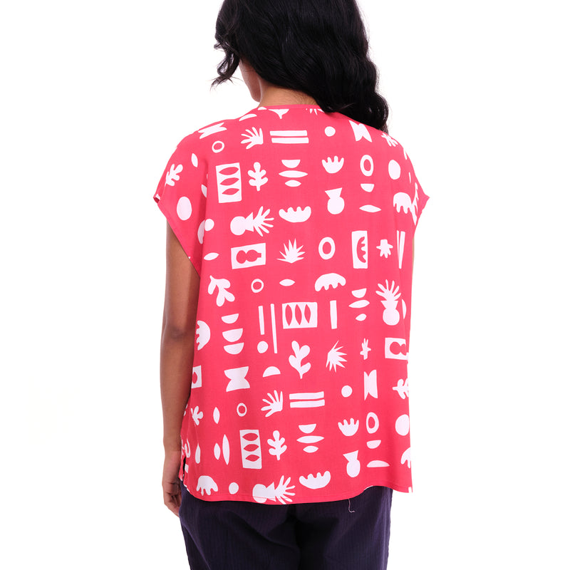 Top Béhulah - Esva Rojo