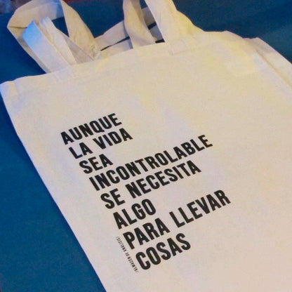 Tote bag - "Algo Para Llevar Cosas"