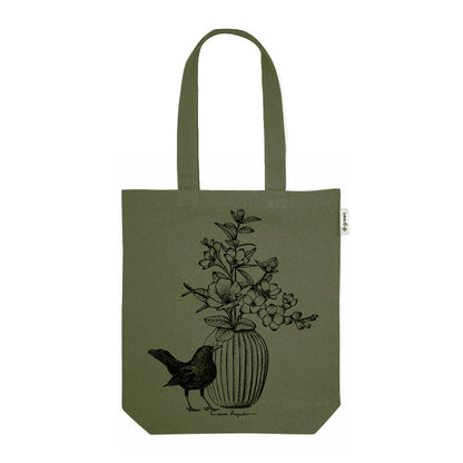 Tote bag - "Mirlo" de Laura Agustí