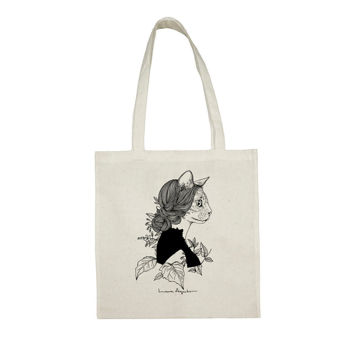 Tote bag - "Miss Catgraben" de Laura Agustí