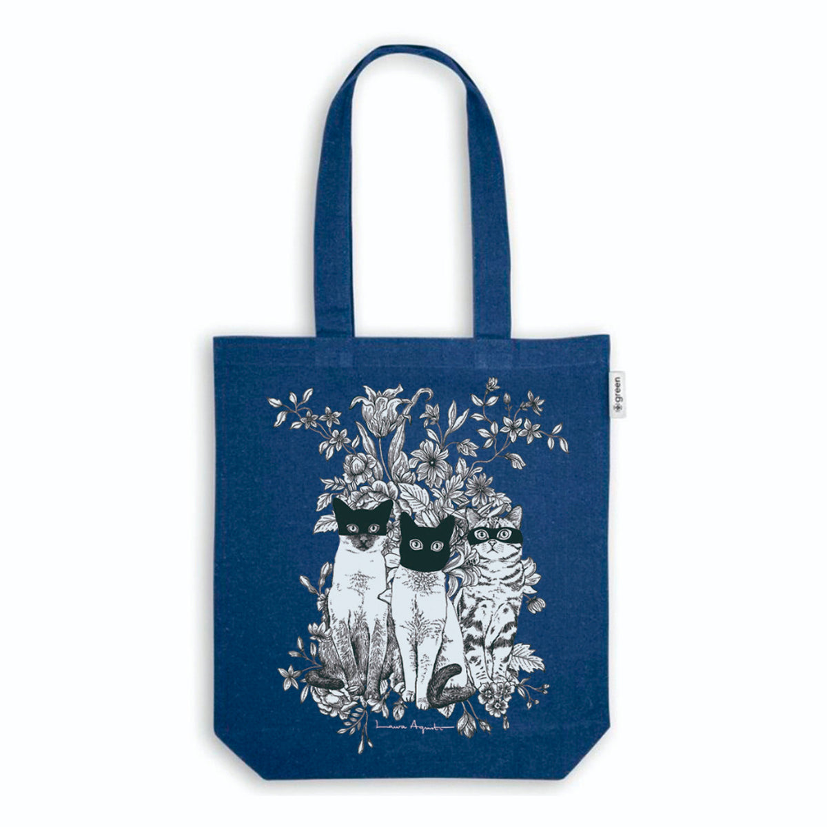 Tote bag - "Mystic Cats" de Laura Agustí