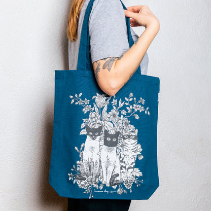 Tote bag - "Mystic Cats" de Laura Agustí