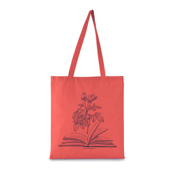 Tote bag - "Roses and Book" de Laura Agustí