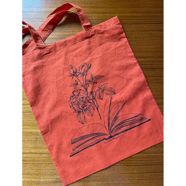 Tote bag - "Roses and Book" de Laura Agustí