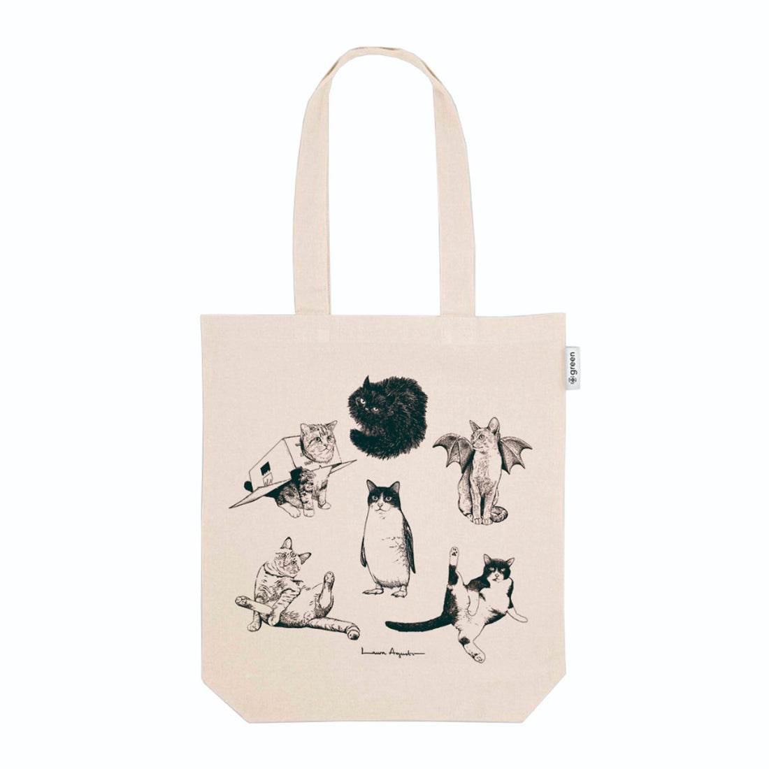 Tote bag - "Some Cats" de Laura Agustí