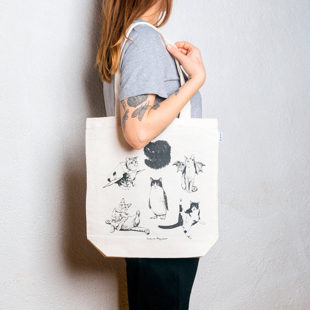 Tote bag - "Some Cats" de Laura Agustí