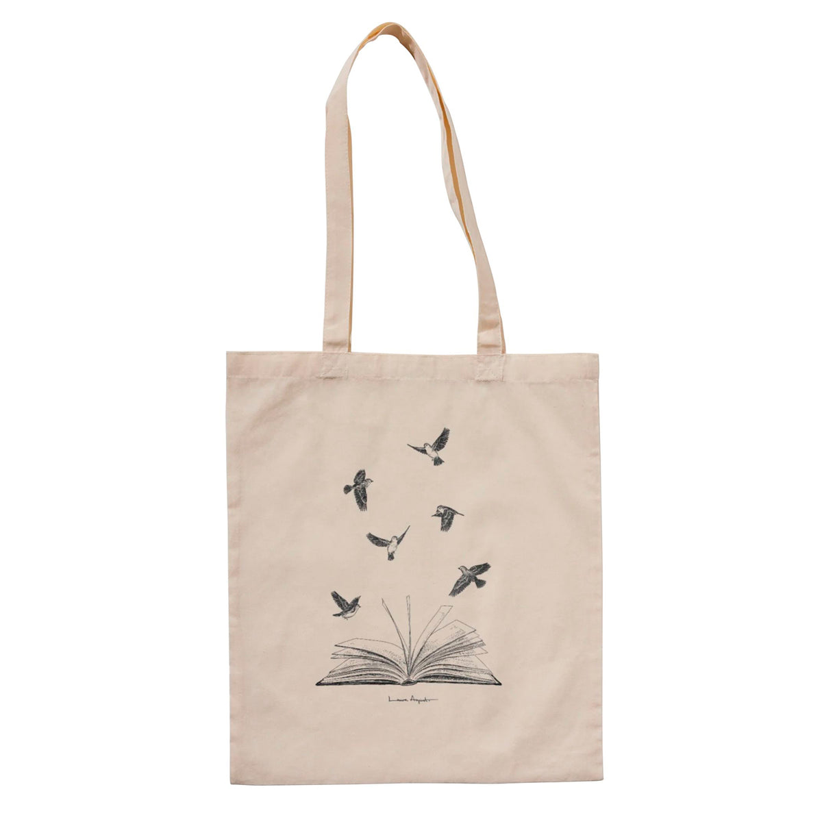 Tote bag - "Birds and Books" de Laura Agustí