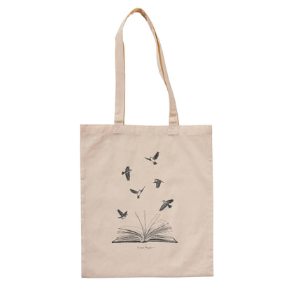 Tote bag - "Birds and Books" de Laura Agustí