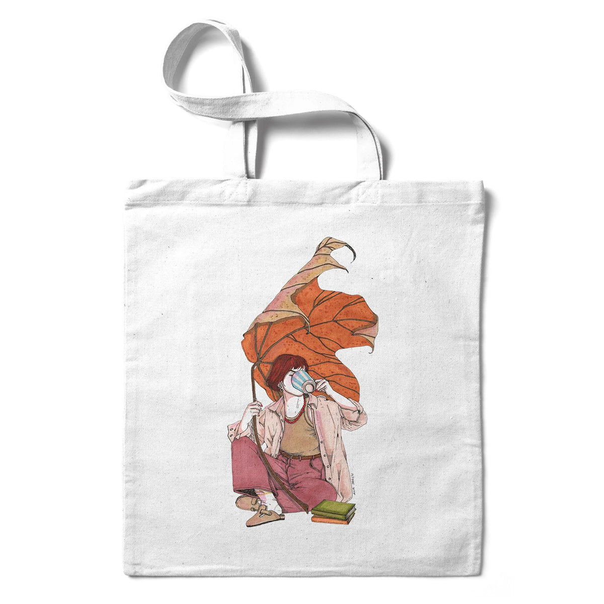 Tote bag - "Leaf me alone" de Ana Jarén