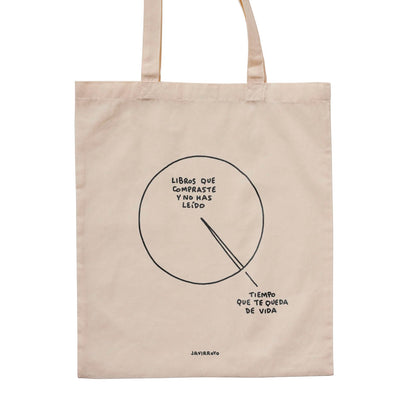 Tote bag - "Libros" de Javirroyo