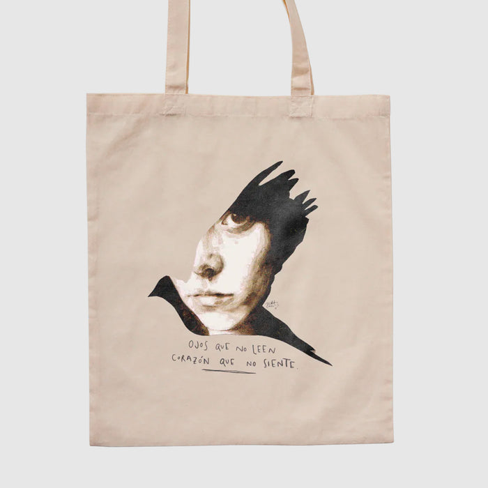 Tote bag - "Ojos que no leen" de Judit Miau