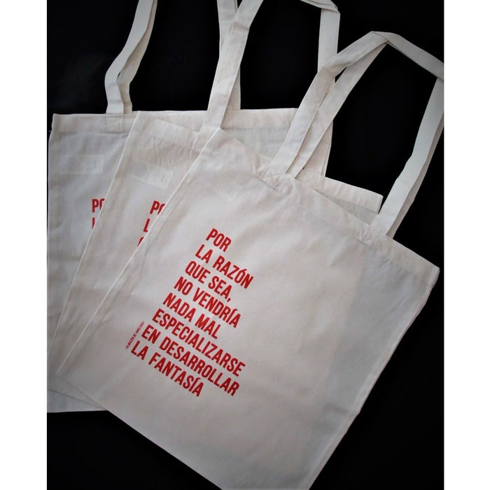 Tote bag - "Especializarse En Desarrollar La Fantasía"