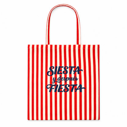 Tote bag - "Siesta y después Fiesta"