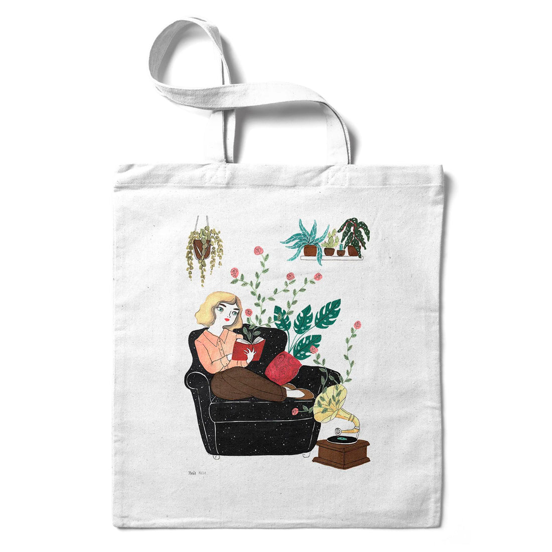 Tote bag - "Yo leo II" de María Hesse