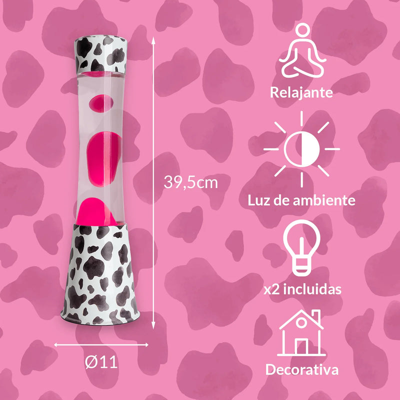 Lámpara de lava Fisura - Vaca 🐮