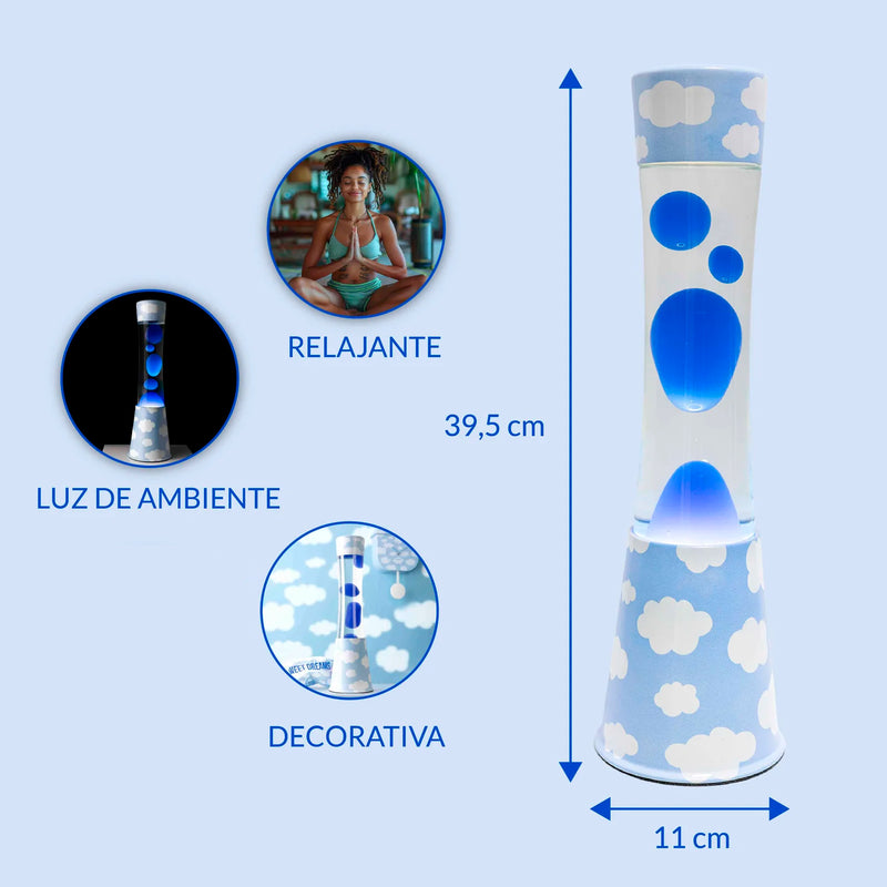Lámpara de lava Fisura - Nubes ☁️