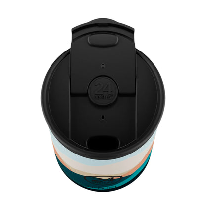 Taza de viaje de acero inoxidable 350 ml 24Bottles - Mountains