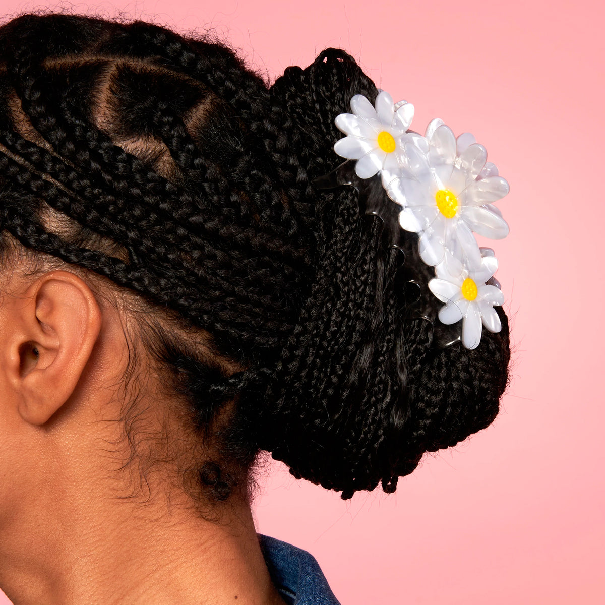 Pinza para el pelo - Margaritas 🌼