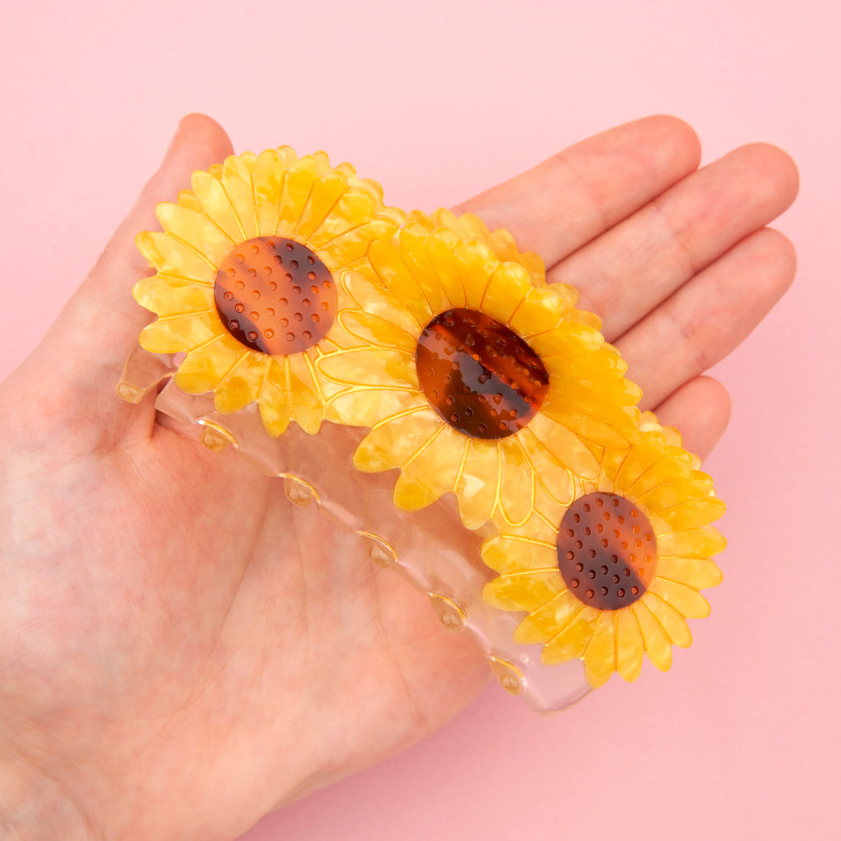Pinza para el pelo - Girasoles 🌻