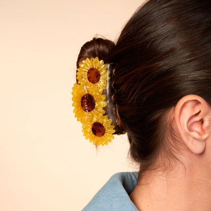 Pinza para el pelo - Girasoles 🌻